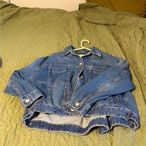 We The Free Classic Blue Denim Jacket